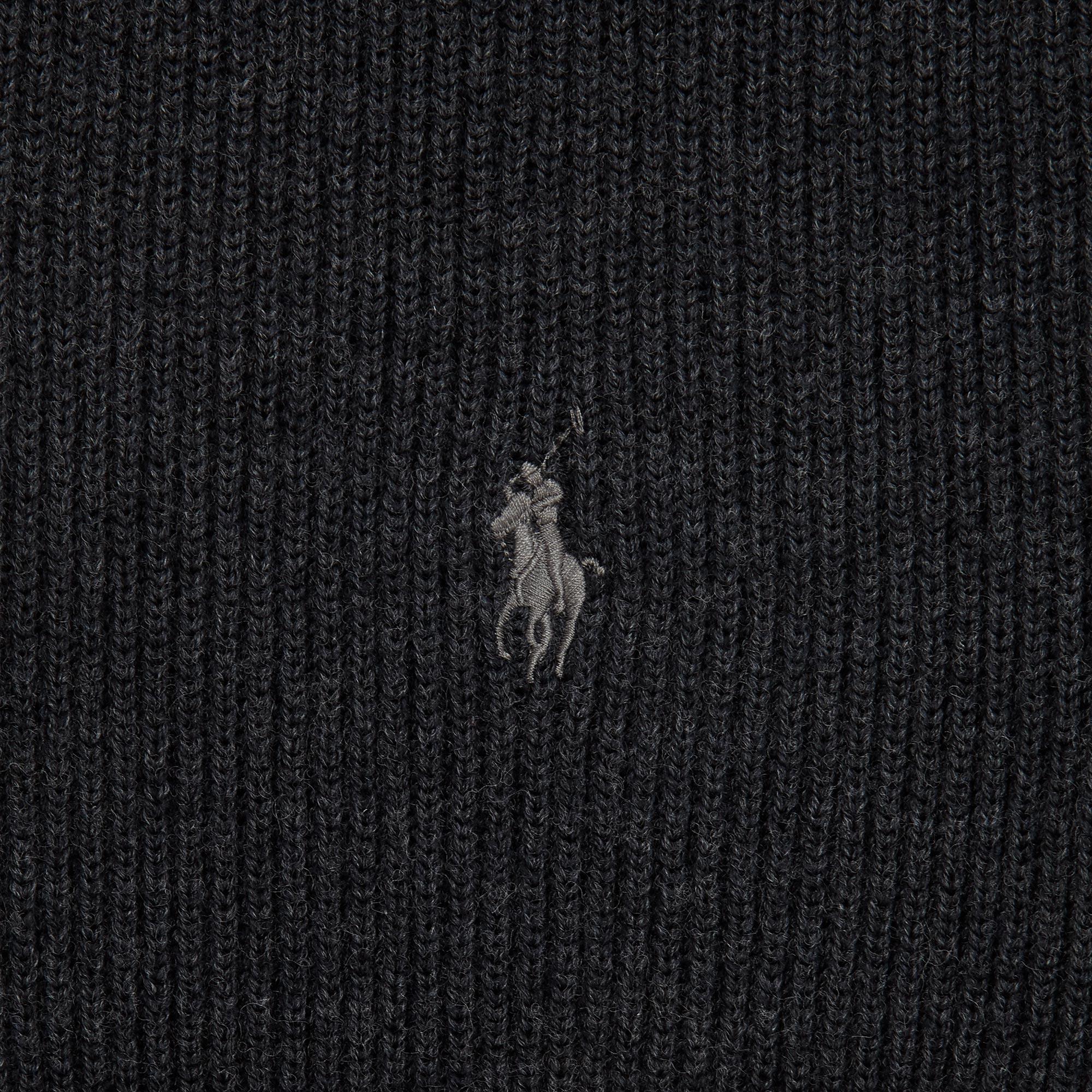 Merino Wool Logo Scarf